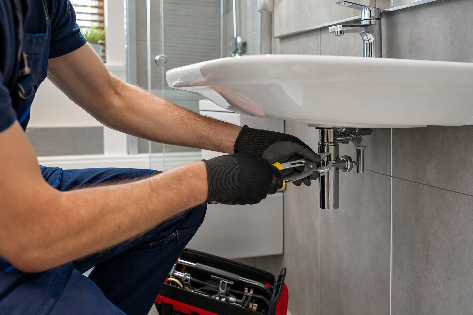 Bathroom Plumbing Earlsfield service image