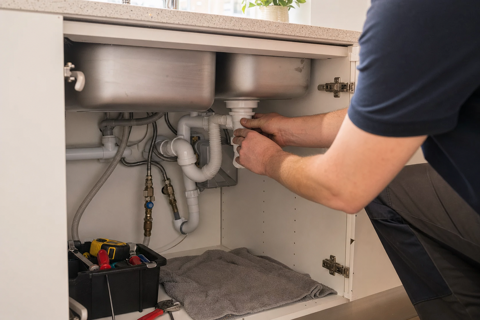 Kitchen Plumbing Earlsfield service image